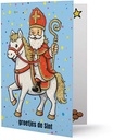 carte voeux st nic a5 + envelo