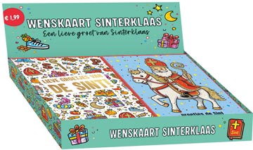 carte voeux st nic a5 + envelo