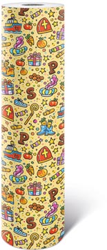 pap cad 200mx50cm doodle jaune