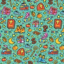 pa cadeau 70cmx2m stnic doodle