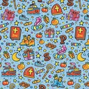 pa cadeau 70cmx2m stnic doodle