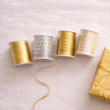 ruban cad 10mmx10m gold winter