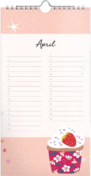 calendrier annivers happy bday
