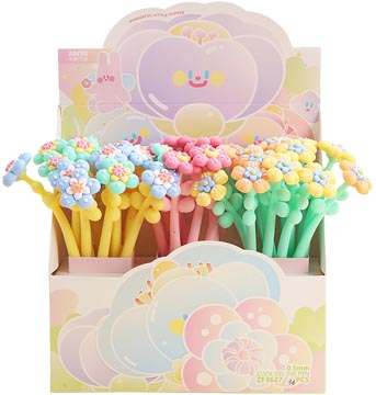 flower power roller encre gel