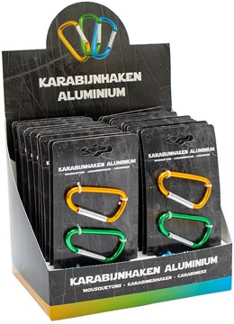 mousqueton alu 3 pieces
