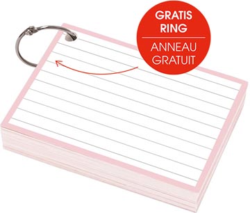 pastel fiche a7 l 50x rose
