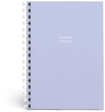 soho pastel agenda 26-27 bleu