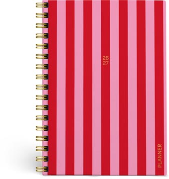 pink agenda 26-27 rose