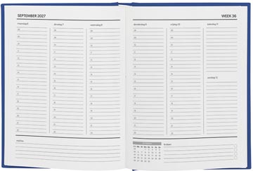 soho street agenda 26-27 bleu