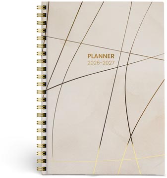 elara agenda 26-27 creme
