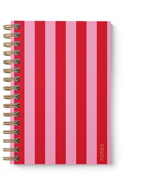 pink carnet notes a5 spirale l
