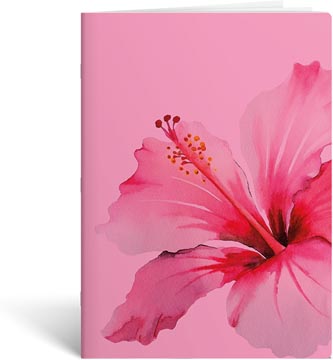 pink cahier a4 ligne 2x