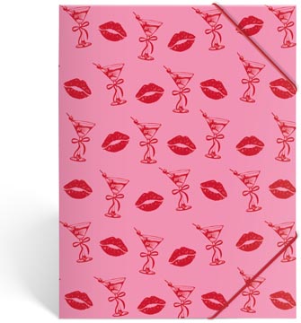 pink farde rabats carton a4