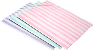 stripes farde rabats carton a4