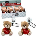 ours 12cm juf-bedankt beige