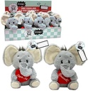 elephant 18cm juf-bedankt gris