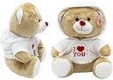 ours capuchon i love you 30cm