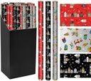 pap cadeau 70cmx2m st nic luxe
