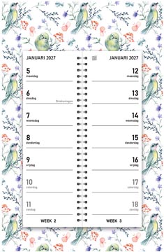 calendrier 2 sem 2027 nature