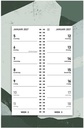 calendrier 2 sem 2027 moderne