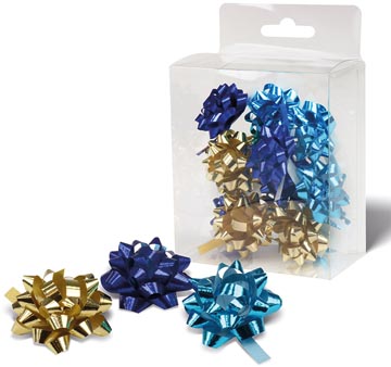 noeud cad 35mm 12x noel bleu