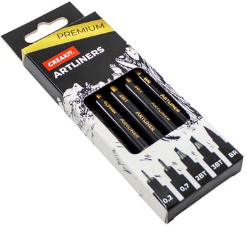 creakit artliners nr set5
