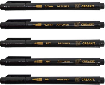 creakit artliners nr set5