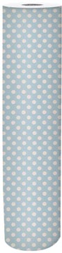 pap cad 150mx50cm bl pois blan
