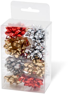 noeud cad 35mm 12x noel rouge