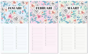 calendrier annivers birds gard