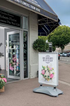 STOEPBORD A1 MET VOET