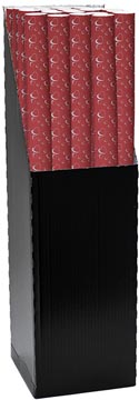 papier cadeau 70x200 coeur ar