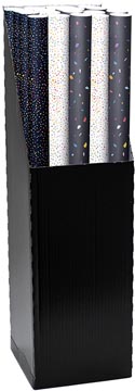 pap cadeau 70cmx2m confettis