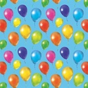 pap cadeau 70cmx2m ballons