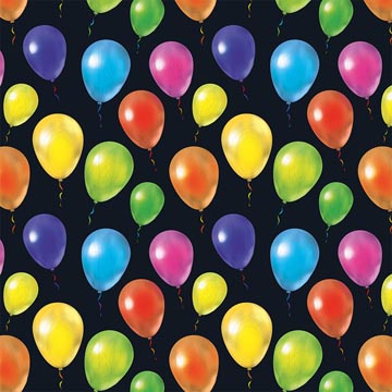 pap cadeau 70cmx2m ballons