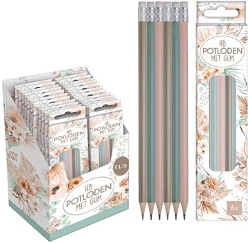 bloom crayons hb 6x ass
