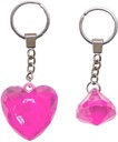 porte-cles diamant coeur