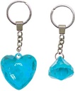 porte-cles diamant coeur