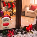 deco fenetre noel 30x37cm 2f