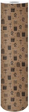 pap cad 150mx50cm kraft cadeau