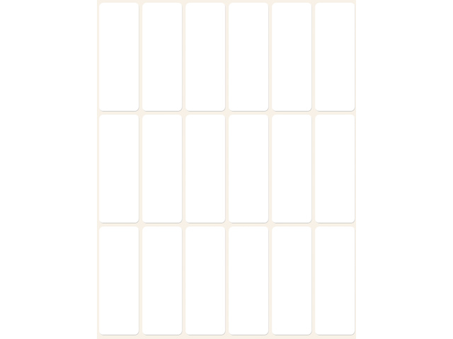 ZWECK ETIKETTEN (50X19MM, -)