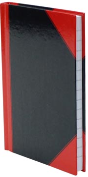 soho carn notes a6 noir-rouge