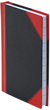 soho carn notes a7 noir-rouge