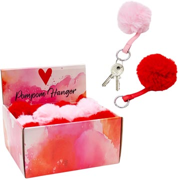 porte-cles pompom love