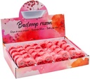 savon de bain roses 3 pieces
