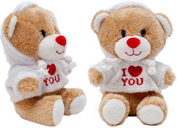 ours capuchon i love you 18cm