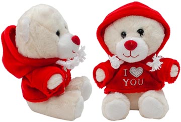 ours capuchon i love you 18cm
