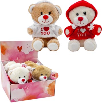 ours capuchon i love you 18cm
