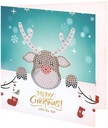 broderie diamant carte noel 4x