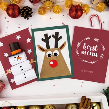 carte double avec enveloppe 4x